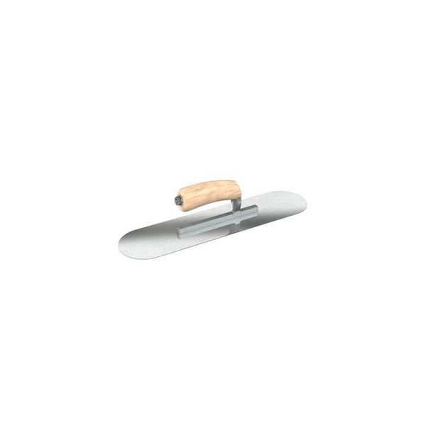 Steel City Trowels By Bon Bon 66-279 Pool Trowel, Razor Stainless, 16 X 4, Wood - 66-279