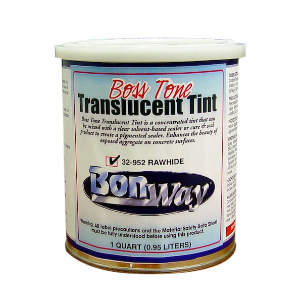 Bonway Bon 32-952 Boss Tone Sealer Tint Rawhide, 1 Quart - 32-952