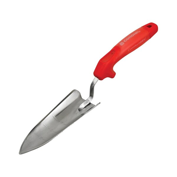 Corona Tools 13.5 in. Stainless Steel Hand Trowel; Red - 7761075