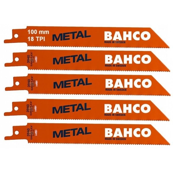 Williams 3940-228-18-ST-5P Bahco Sandflex Bimetal Sawblade 228 mm 18 TPI 5/Pack - BAH900918ST5