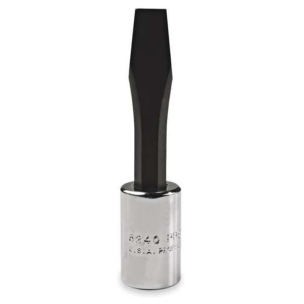 Proto 3/8 in Drive Slotted Socket Bit SAE 5/16 in Tip, 3 in L - J5240A