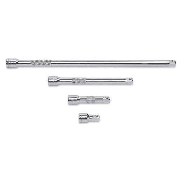 Gearwrench 4 Piece 3/8" Drive Extension Set 1-1/2", 3", 6" & 12" - 81200D