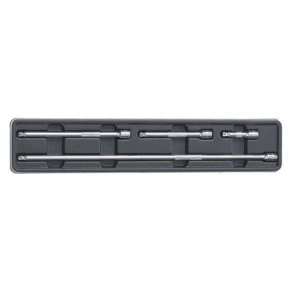 Gearwrench 4 Piece 1/4" Drive Wobble Extension Set 2", 4", 6" & 14" - 81004D