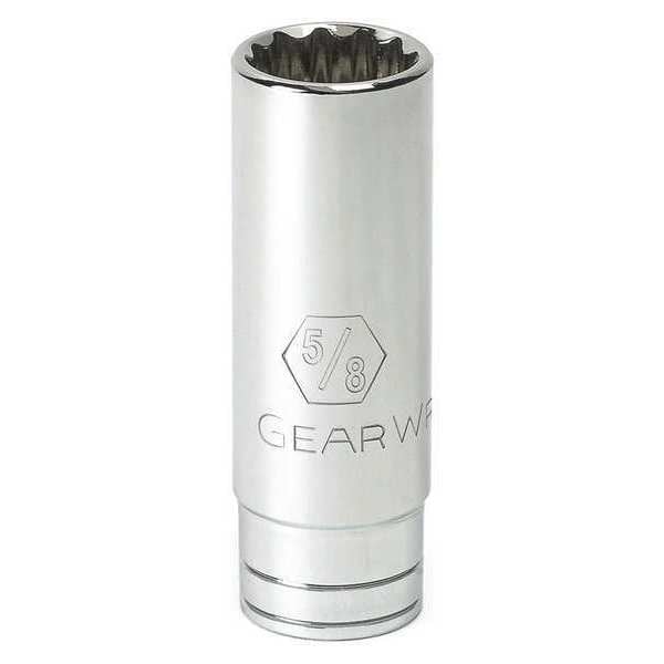 Gearwrench 3/8" Drive, 5/8" SAE Socket, 6 Points, drive 6 Pt. Deep, sae, 3/8in, 5/8in - 80369