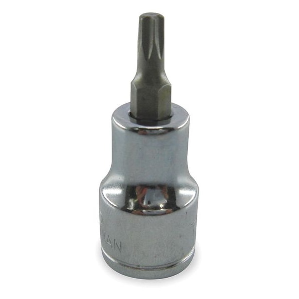 Westward 1/4 in Drive Torx(R) Socket Bit Torx(R) T30 Tip, 1 5/8 in L - 1EZK4