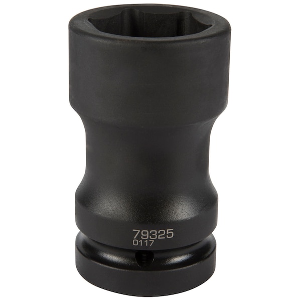 Steelman 1" Drive Budd Wheel 1-1/2" 6-Point Hex and 13/16" 4-Point Square Combo Impact Socket - 79325