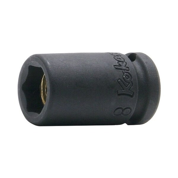 Ko-Ken Socket 14mm 6 Point 25mm Magnet 1/4 Sq. Drive - 12400MG-14