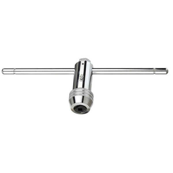 Gedore 230mm Tap Wrench, Ratchet Size 3, M13-M20, Chrome - 8551 TG-3