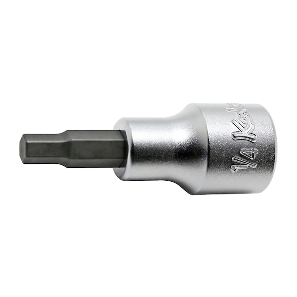 Ko-Ken Bit Socket 3/16 Hex 60mm 1/2 Sq. Drive, 4010A.60-3/16 - 4010A.60-3/16