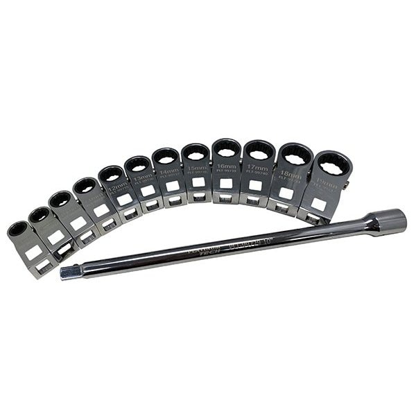 Atd Tools ATD 13-Piece Metric Ratcheting Crowfoot Set - 99730