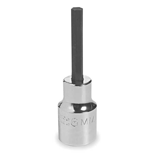 Proto 1/2 in Drive Hex Socket Bit Metric 19 mm Tip, 4 in L - J5441-19M