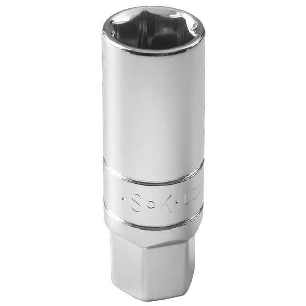 Sk Professional Tools 3/8 in Drive, 13/16" SAE Socket, 6 Points, Spark Plug 13/16 in, Steel - 4426