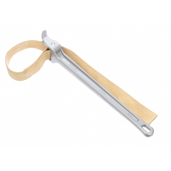 Ridgid Strap Wrench, 5 in Capacity, 18 in handle, 29 1/4 in Strap - 31360