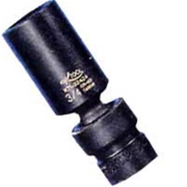 K-Tool International K Tool International .75in. Deep Flex Impact Socket 6 Point with .38in. Drive - KTI32424