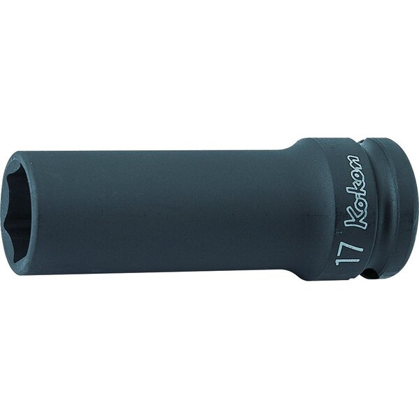 Ko-Ken Socket 15mm 6 Point 80mm Thin walled 1/2 Sq. Drive - 14301M-15