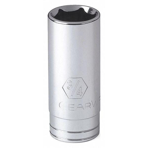 Gearwrench 1/2" Drive, 1-1/16" SAE Socket, 6 Points, drive 6pt Deep, sae, 1/2in, 1-1/16in - 80675