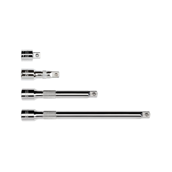Tekton 1/2 Inch Drive Extension Set, 4-Piece (1-1/2, 3, 6, 10 in.) - SHA92011