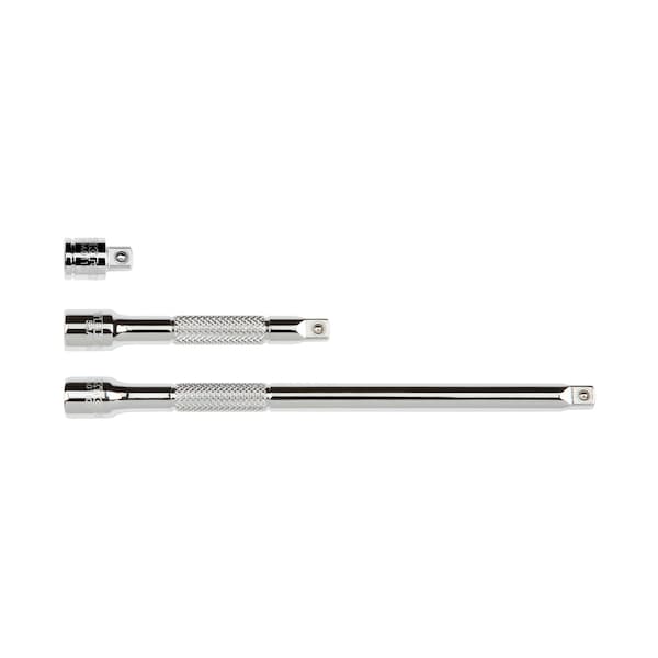 Tekton 1/4 Inch Drive Extension Set, 3-Piece (3/4, 3, 6 in.) - SHA90008