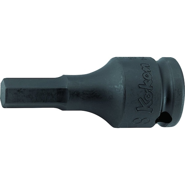 Ko-Ken Bit Socket 6mm Hex 52mm 3/8 Sq. Drive, 13012M.52-6 - 13012M.52-6