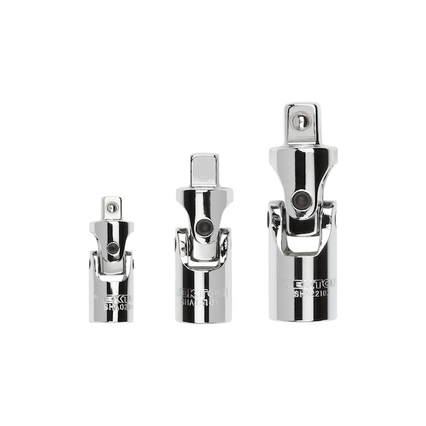 Tekton 1/4, 3/8, 1/2 Inch Drive Universal Joint Set (3-Piece) - SHA99004
