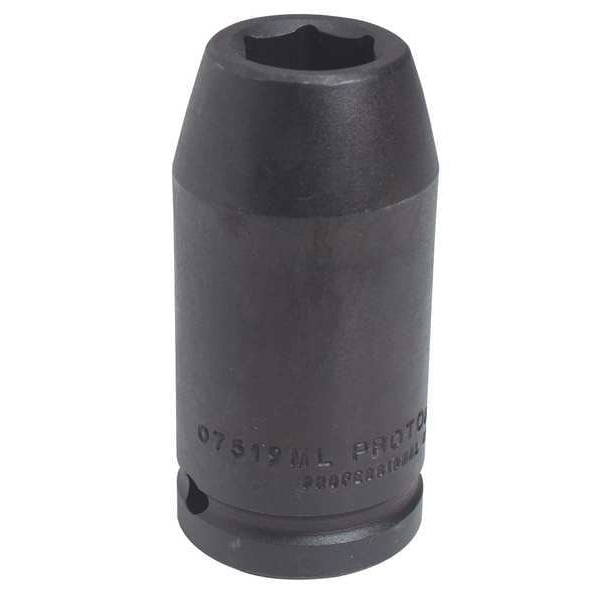 Proto 3/4 in Drive Impact Socket Standard Socket, black oxide, Steel, 20 mm - J07520MT