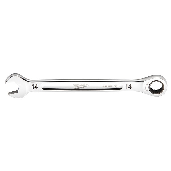 Llave combinada de trinquete métrica de 14 mm de Milwaukee Tool - 45-96-9314