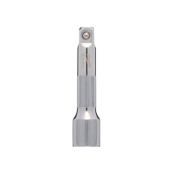 Milwaukee Tool Extension Drive, 3/8 in Drive, 3 in L, Chrome Plated - 43-24-9113