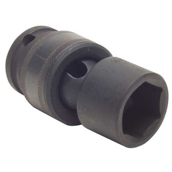 Westward WESTWARD 3/8 in Drive Impact Socket, Standard, Black Oxide, 5/8 in - 4LYJ7
