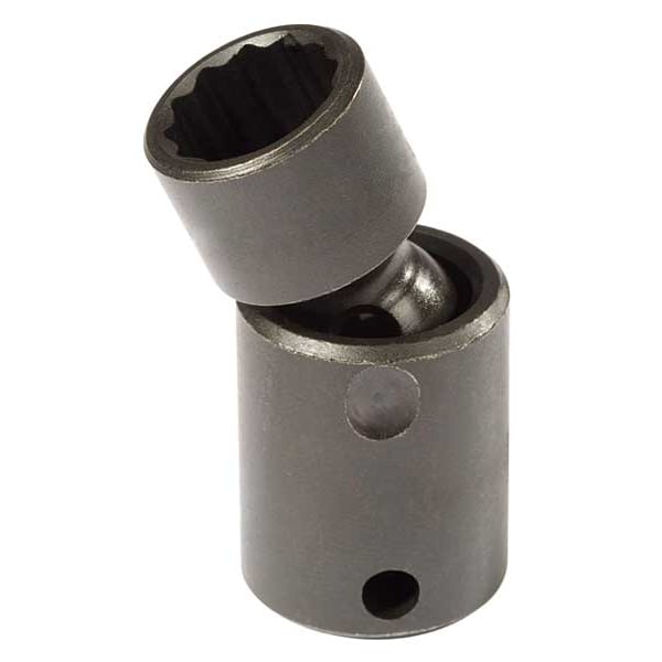 Proto 3/8 in Drive Flex Impact Socket, Metric, black oxide, 1 3/32 in L - J77510MP