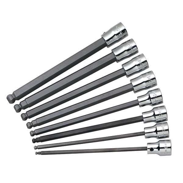 Sk Professional Tools 3/8" Drive Socket Set, Metric, 8 pcs - 19748