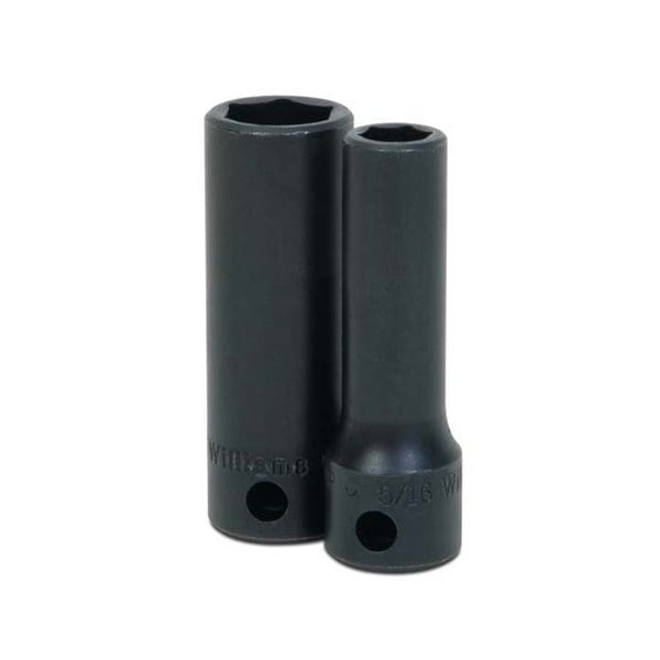 Williams Socket, 2 3/8 Inch OAL, Deep Impact, 3/8 Inch Dr, 15 MM Size - JHW12M-615