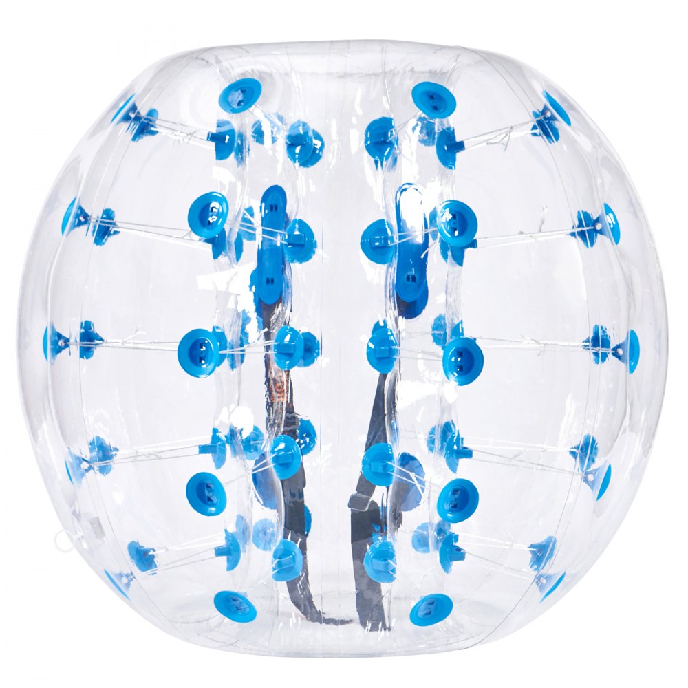 VEVOR Inflatable Bumper Ball 1-Pack, 4FT/1.2M Body Sumo Zorb Balls for Teen, 0.8mm Thick PVC Human Hamster Bubble Balls for Outdoor Team Gaming Play, Bumper Bopper Toys for Garden, Yard, Park - QSNKCQPPQZJ4J5AKJV0