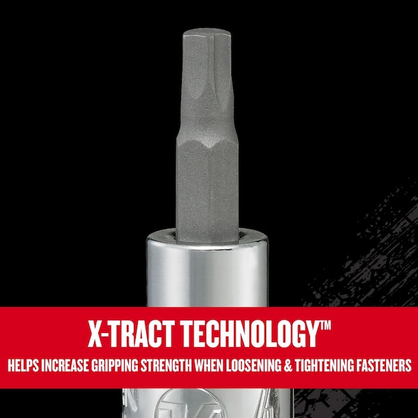 Craftsman V-Series(TM) 3/8" Drive Hex Bit Socket S, SAE and Metric 3/8" Drive - CMMT17735V
