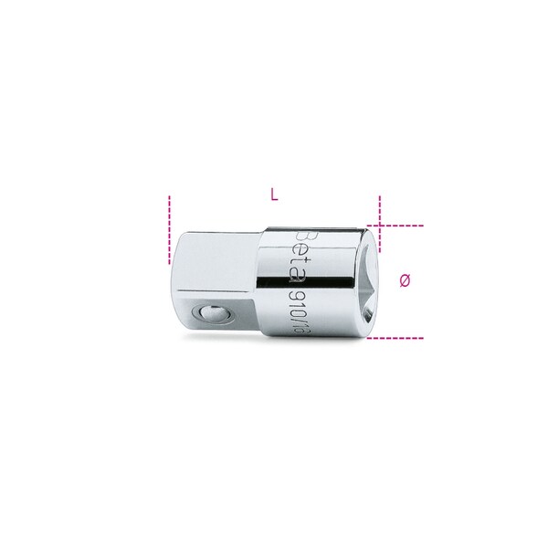 Beta 910/16 Adapter, 3/8 in Female and 1/2 in Male Drives - 009100814