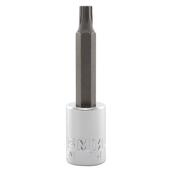 Proto 3/8 in Drive Hex Socket Bit Metric 5 mm Tip, 2 3/4 in L - J4990R-5M