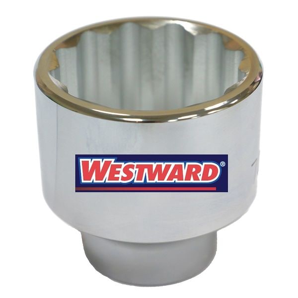 Westward 1 in Drive, 80mm 12 pt Metric Socket, 12 Points - 45J257