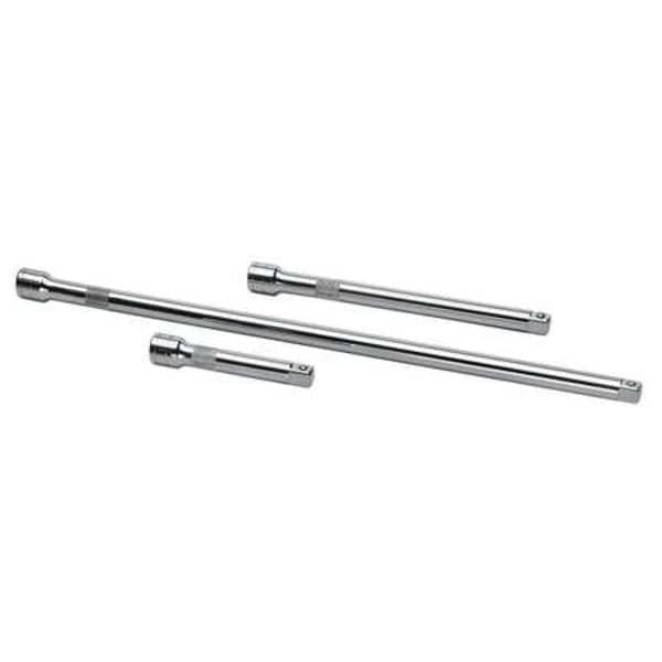 Sk Professional Tools Extension Set 1/2" Dr, 5 in, 10 in, 20 in L, 3 Pieces, Chrome - 4114