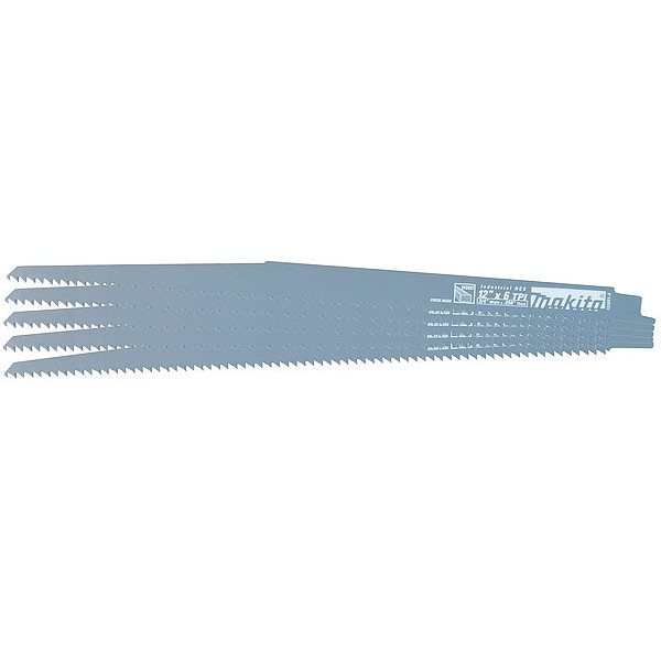 Makita 12" L x Wood Cutting Reciprocating Saw Blade, 6TPI, 12", PK5 - 723051-A-5