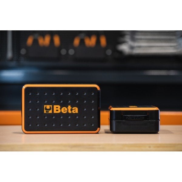 Beta 900/C39N 39 Piece Socket and Bit Set with Case - 11 1/4 in Drive Sockets, 21 Bits, 7 Accessories - 009000947