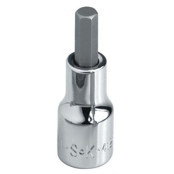 Sk Professional Tools 3/8 in Drive Hex Socket Bit Metric 10 mm Tip, 3 in L - 41409