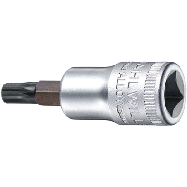 Stahlwille Tools 10 mm (3/8") Screwdriver socket SizeM6 L.52 mm - 02060006