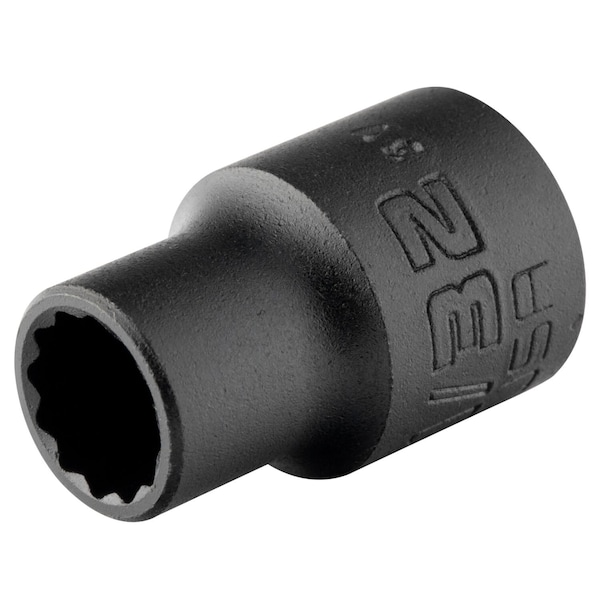 Proto 3/8 in Drive, Triple Square SAE Socket, 12 Points, Steel, Blk Oxd, 11/32 in - J5211B