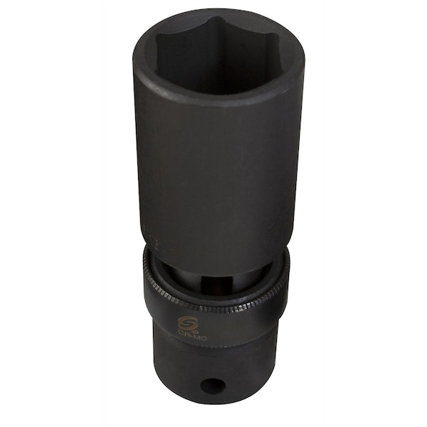 Sunex 1/2" Drive, 19mm Size, Metric Socket, 6 Points, Dp Unvrsl Impct 6Pnt, 1/2"Dr, 19mm - 219UMD