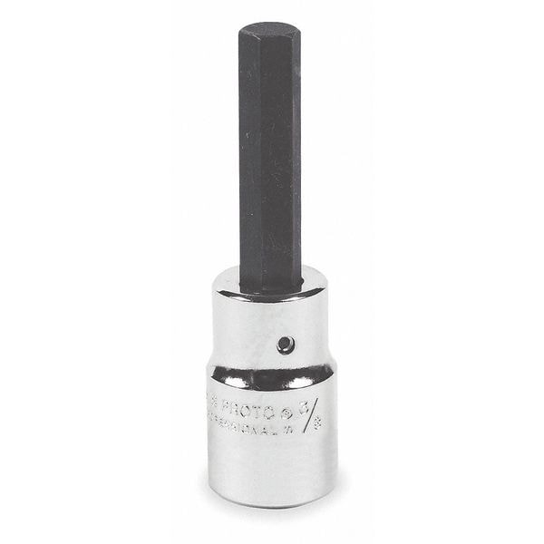 Proto 1/2 in Drive Hex Socket Bit SAE 1/2 in Tip, 3 5/8 in L, Socket Bit, 1/2" Drive Sz, 5/16" Tip Sz - J54411/2
