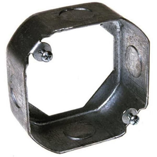 Raco Raco 128 Octagon Extension Ring; Steel - 4 x 1.5 in. Deep - 243139