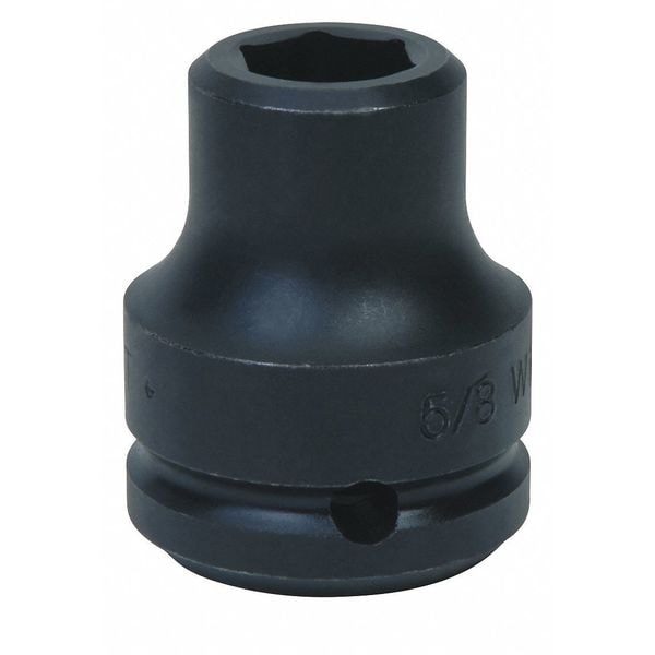 Williams 3/4" Drive Impact Socket Black Industrial, 3/4" D, 6Pt, 1-5/16 - 6-642