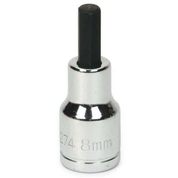 Williams 1/2" Dr, 10mm Size, Metric Hex Bit Socket, 6-Points - 35275