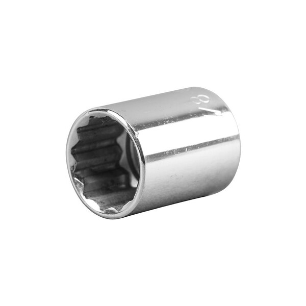 Klein Tools 1/2" Drive, 7/8" SAE Socket, 12 Points, 7/8-Inch Standard 12-Point  1/2-Inch Drive - 65807