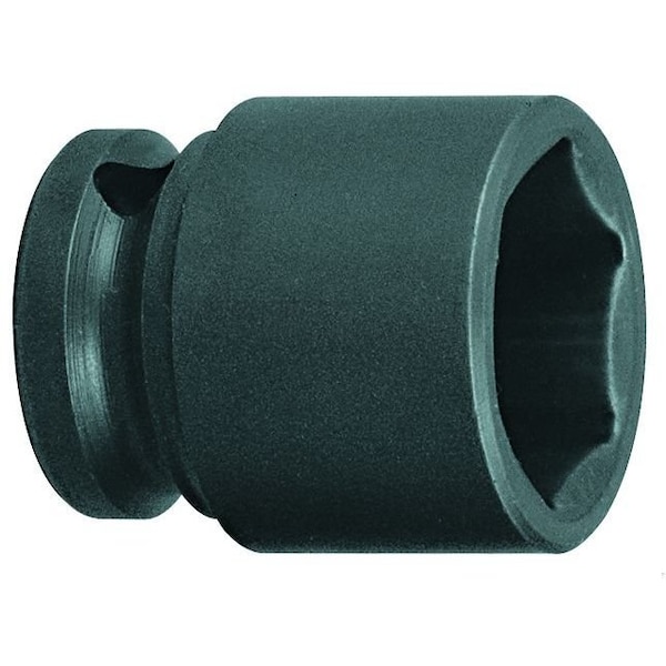 Gedore 1/2" Square Drive Impact Socket Gun Metal, 1/2", Hex 17mm - K 19 17