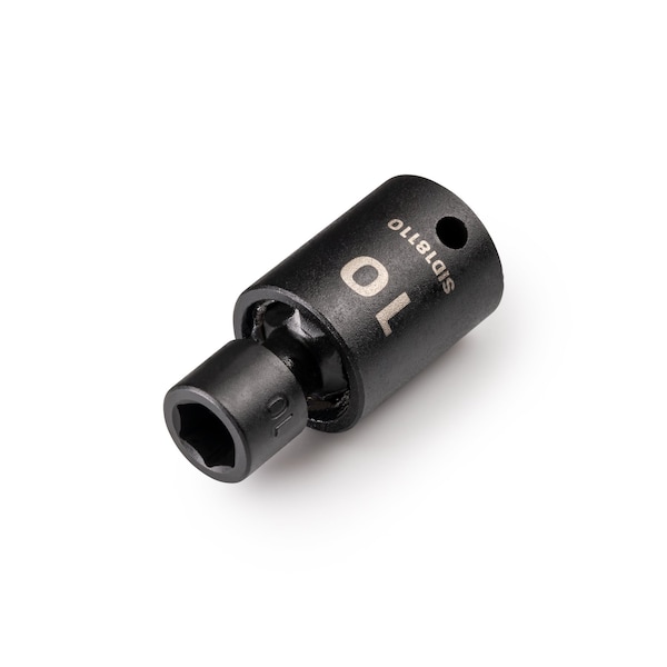 Tekton 3/8 in Drive Impact Universal Joint Socket 10 mm, Metric - SID18110